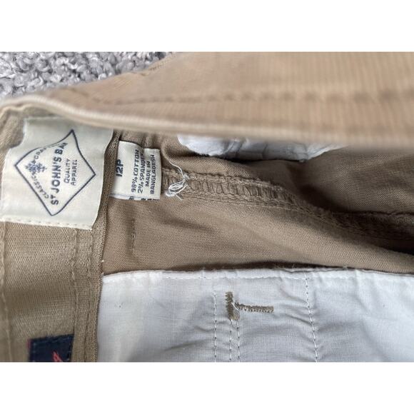 St Johns Bay Khaki Pants Size 12P Classic Apparel Fashion Pre-owned - Picture 10 of 14